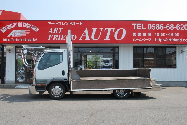 Ｈ11　三菱　キャンター　平ボデー　カスタム多数