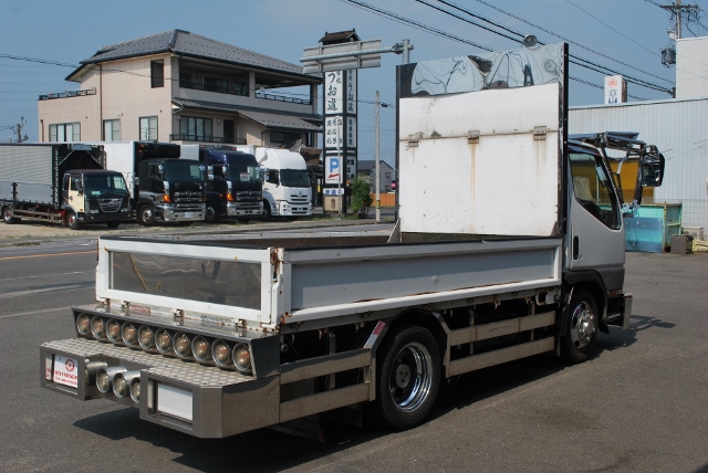 Ｈ11　三菱　キャンター　平ボデー　カスタム多数