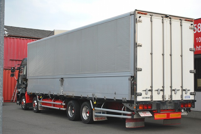 【214】いすゞ　ギガ　低床　アルミウイング　ハイルーフ　リヤエアサス