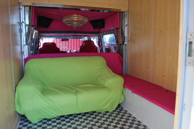 【149】いすゞエルフ　デコトラ　Wキャブ　アルミバン