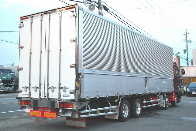 【214】いすゞ　ギガ　低床　アルミウイング　ハイルーフ　リヤエアサス