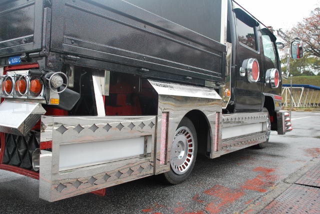 Ｈ12　いすゞ　エルフ　Ｗキャブ　ステンレスパーツカスタム多数