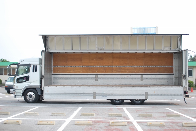 【117】Ｈ19　スーパーグレート　中低床　アルミウイング　ハイルーフ　リヤエアサス