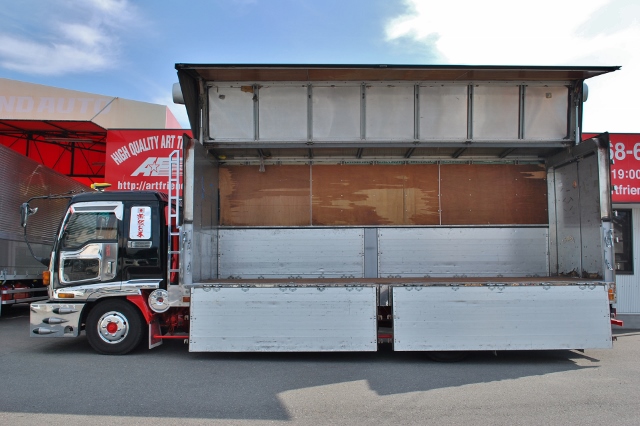 【252】いすゞフォワード　アルミウイング　造りボデー　カスタム多数