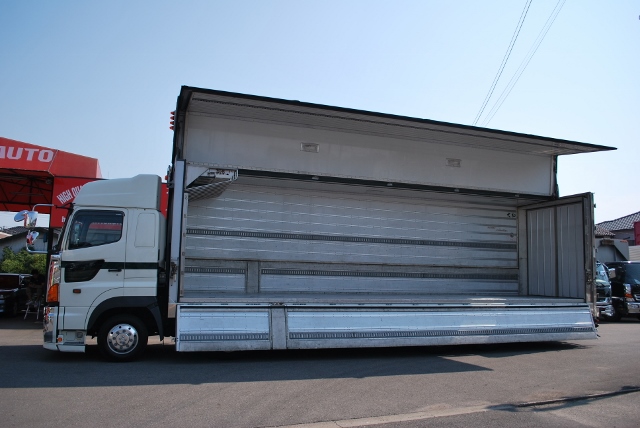 H22　日野　グランドプロフィア　冷凍ウイング　ハイルーフ