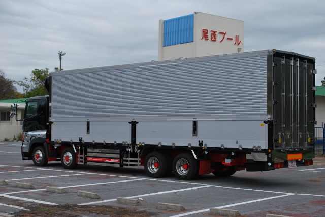 Ｈ２２　日野　グランドプロフィア　4軸低床　冷凍ウィング　リアエアサス