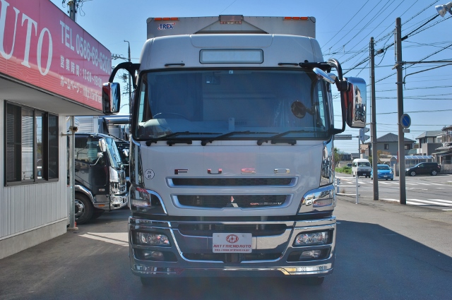 【270】三菱ふそうスーパーグレート　中低床　アルミウイング　ハイルーフ　総輪エアサス