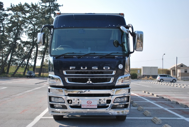 【84】H22　三菱ふそう　スーパーグレート　アルミウイング　ハイルーフ　リアエアサス　格納ゲート付