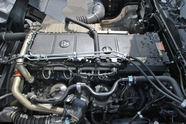 【270】三菱ふそうスーパーグレート　中低床　アルミウイング　ハイルーフ　総輪エアサス