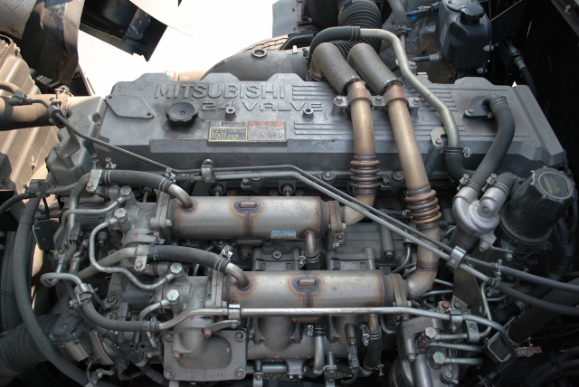 【84】H22　三菱ふそう　スーパーグレート　アルミウイング　ハイルーフ　リアエアサス　格納ゲート付