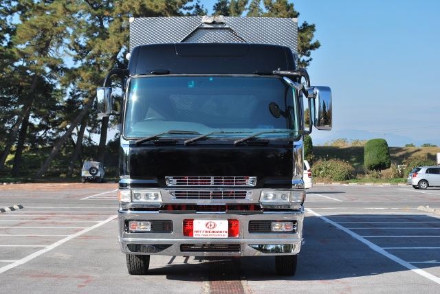 Ｈ１９　スーパーグレート　アルミウィング　ハイルーフ　中低床　リアエアサス