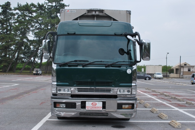 【124】三菱ふそうスーパーグレート　低床アルミウイング　ハイルーフ　総輪エアサス