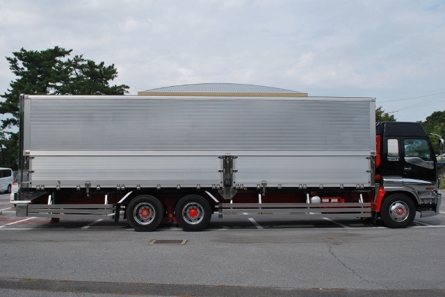 【87】いすゞギガ　高床　アルミウイング　ハイルーフ　リヤエアサス