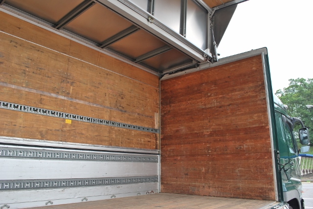 【124】三菱ふそうスーパーグレート　低床アルミウイング　ハイルーフ　総輪エアサス