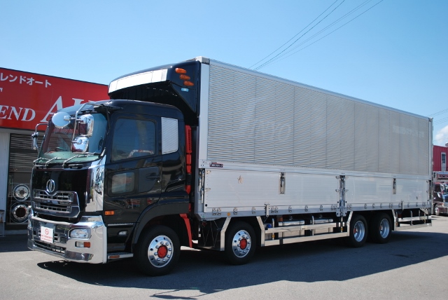 H21　ＵＤトラックス　クオン　冷凍ウイング　リアエアサス