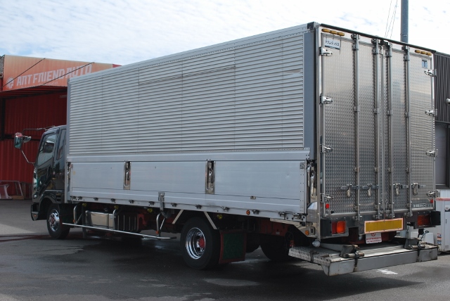 【161】三菱ふそうファイター　冷凍ウイング　ワイド　格納ゲート　