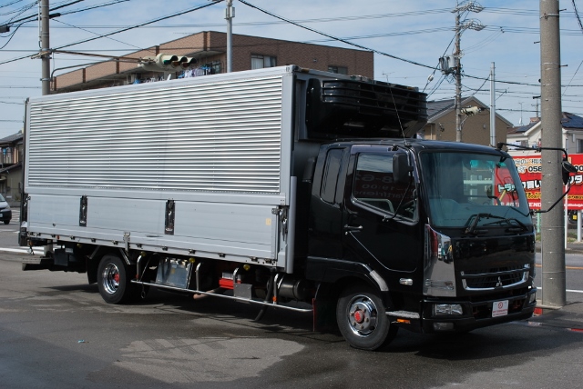 【161】三菱ふそうファイター　冷凍ウイング　ワイド　格納ゲート　