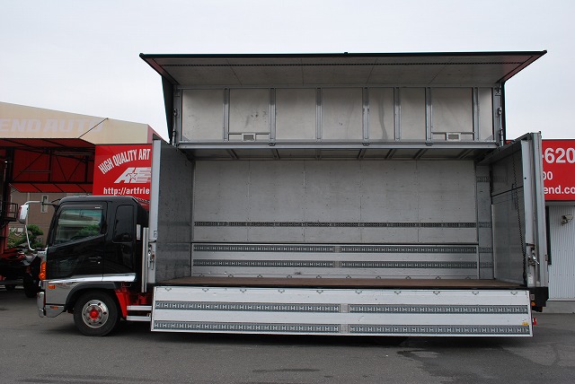 【263】日野レンジャープロ　ワイド　アルミウイング　6200ボデー　フルゲート