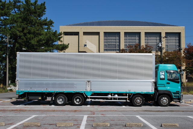 【168】いすゞギガ　低床　アルミウイング　ハイルーフ