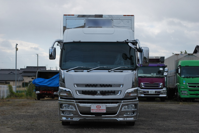 【172】三菱ふそうスーパーグレート　低床　冷凍ウイング　総輪エアサス