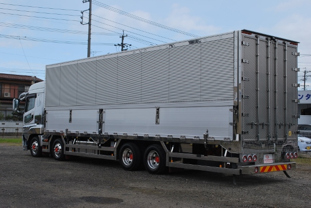 【172】三菱ふそうスーパーグレート　低床　冷凍ウイング　総輪エアサス