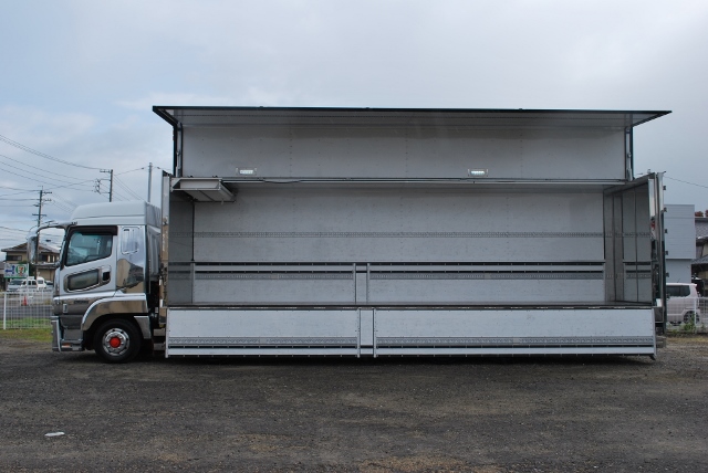 【172】三菱ふそうスーパーグレート　低床　冷凍ウイング　総輪エアサス