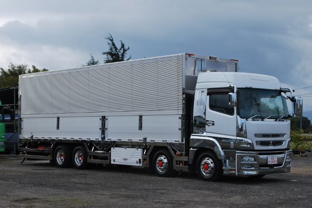 【172】三菱ふそうスーパーグレート　低床　冷凍ウイング　総輪エアサス