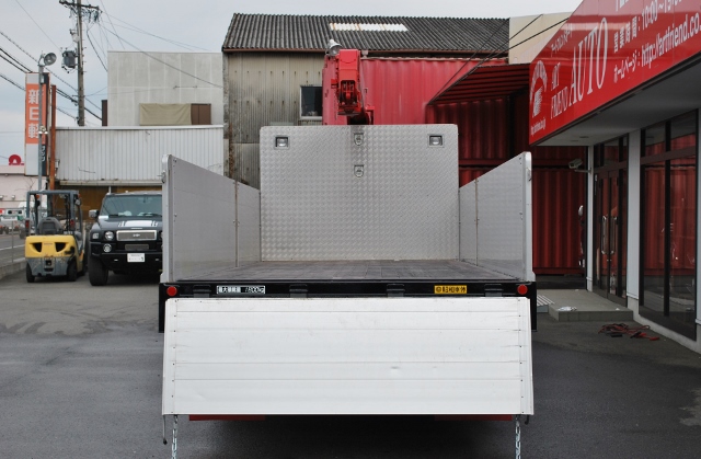 【323】いすゞフォワード　セミワイド　クレーン付平ボデー　カスタム多数