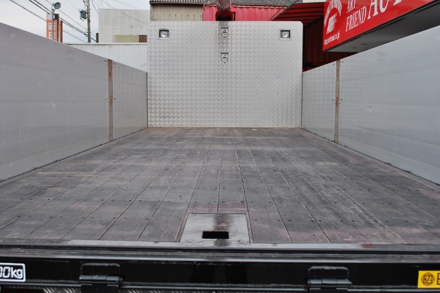 【323】いすゞフォワード　セミワイド　クレーン付平ボデー　カスタム多数