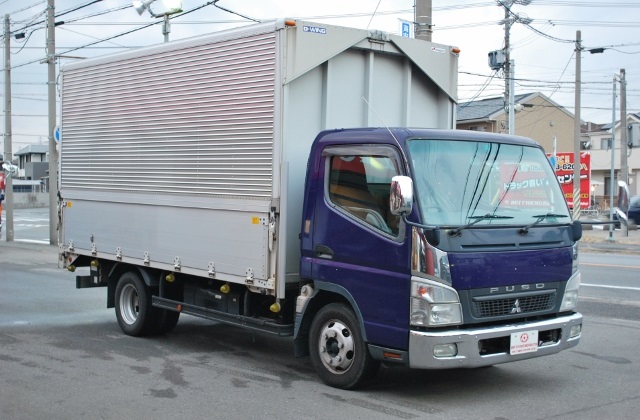 【336】三菱キャンター　アルミウイング　ワイドロング　