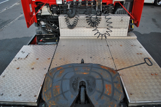 【337】日野プロフィア　トレーラーヘッド　ハイルーフ　一括緩和