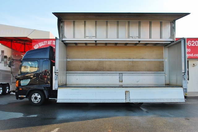 【339】日野レンジャープロ　ワイド　アルミウイング　ハイルーフ