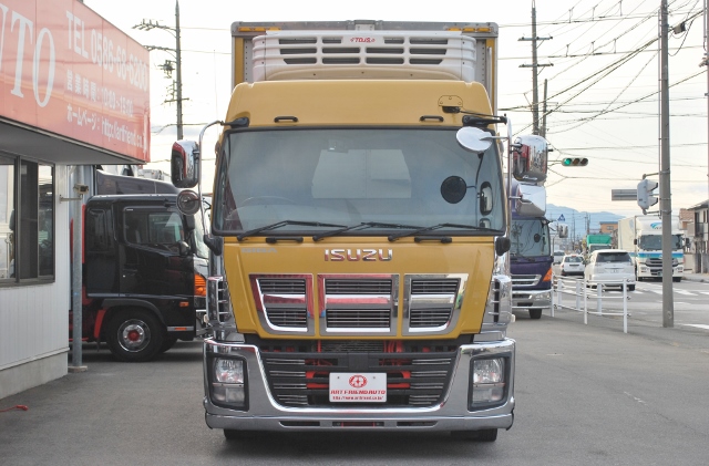 【322】いすゞギガ　低床　冷凍ウイング　ハイルーフ　総輪エアサス