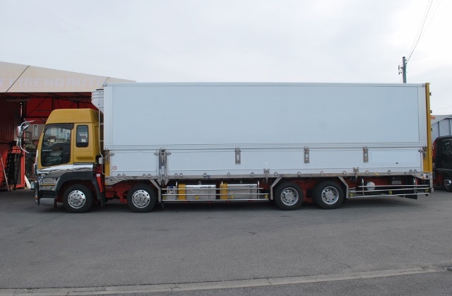 【322】いすゞギガ　低床　冷凍ウイング　ハイルーフ　総輪エアサス