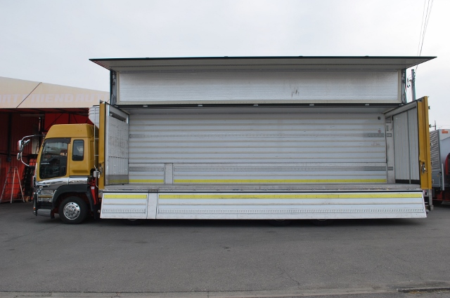 【322】いすゞギガ　低床　冷凍ウイング　ハイルーフ　総輪エアサス