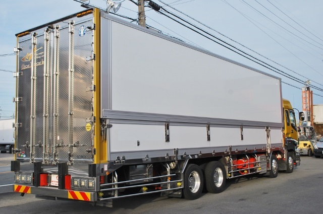 【322】いすゞギガ　低床　冷凍ウイング　ハイルーフ　総輪エアサス