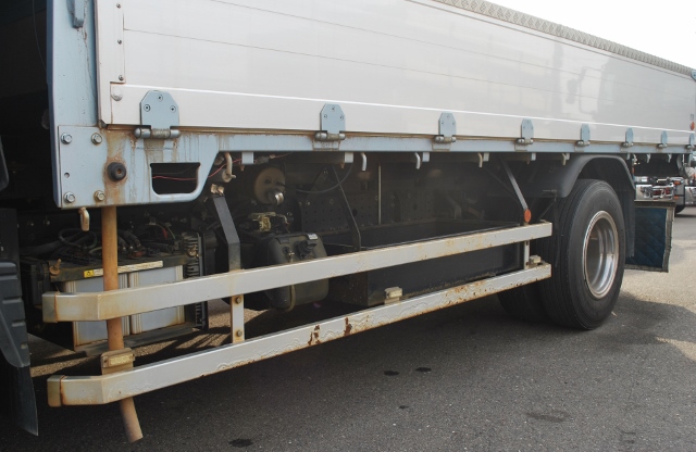 【353】三菱ふそう　ブルーテックキャンター　ワイドロング　平ボデー