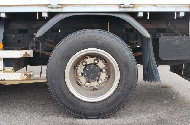 【353】三菱ふそう　ブルーテックキャンター　ワイドロング　平ボデー