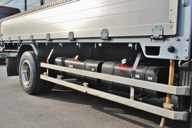 【353】三菱ふそう　ブルーテックキャンター　ワイドロング　平ボデー