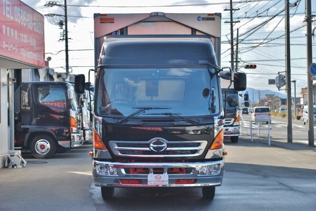 【195】日野レンジャープロ　ワイド　冷凍ウイング　ハイルーフ