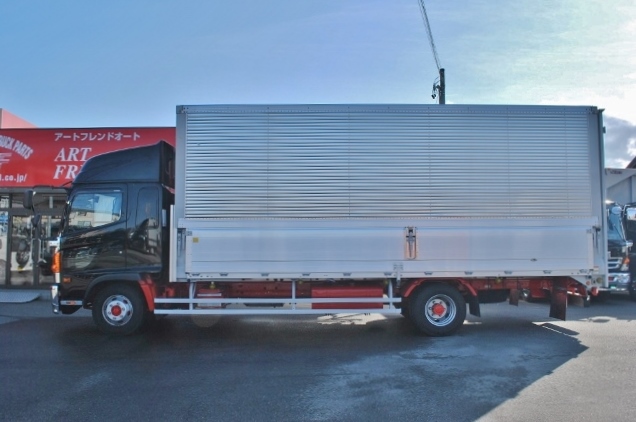 【195】日野レンジャープロ　ワイド　冷凍ウイング　ハイルーフ