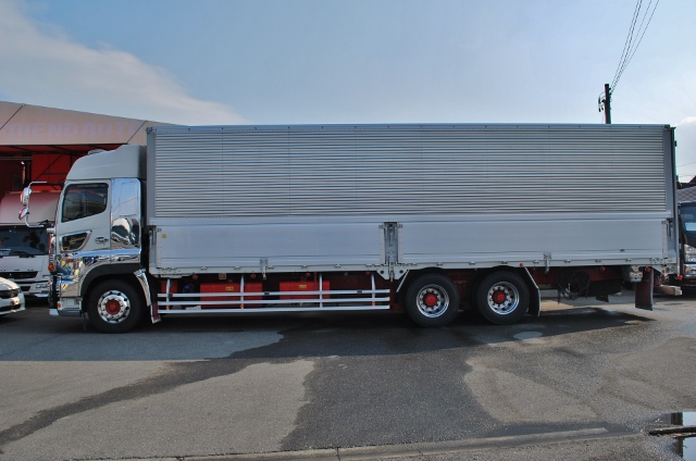 【377】日野プロフィア　中低床　アルミウイング　ハイルーフ　リアエアサス