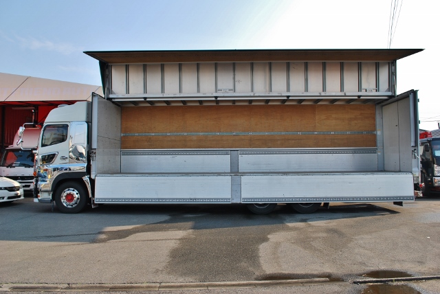 【377】日野プロフィア　中低床　アルミウイング　ハイルーフ　リアエアサス