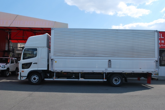 【380】日野レンジャー　ワイド　アルミウイング　ハイルーフ　リアエアサス