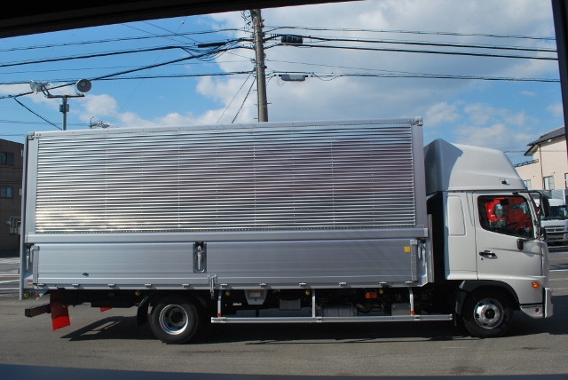 【380】日野レンジャー　ワイド　アルミウイング　ハイルーフ　リアエアサス