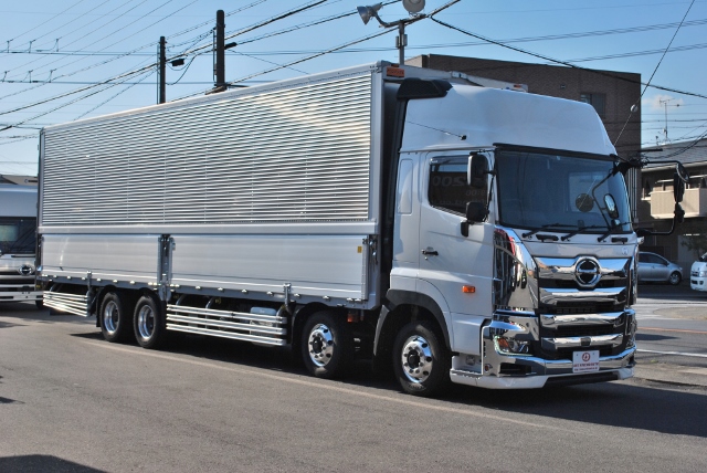 【388】日野プロフィア　未使用車　低床アルミウイング　ハイルーフ　リアエアサス