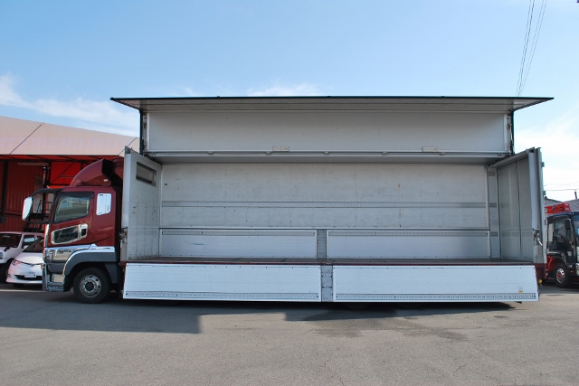 【386】　三菱ふそう　スーパーグレート　低床　冷凍ウイング　リアエアサス