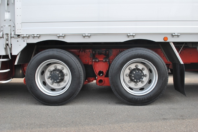 【395】日野プロフィア　低床　アルミウイング　ハイルーフ　リアエアサス