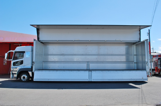 【396】三菱ふそうスーパーグレート　低床　アルミウイング　ハイルーフ　リアエアサス