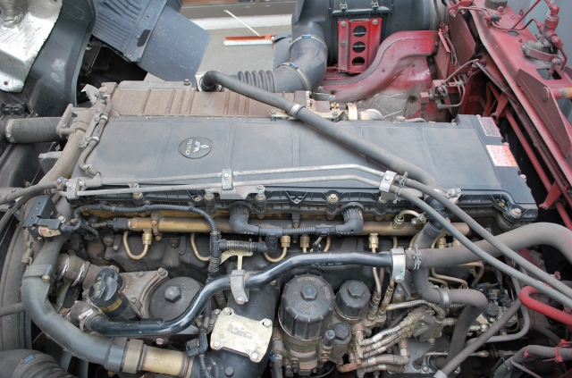 【437】三菱ふそう　スーパーグレート　低床　アルミウイング　ハイルーフ　リアエアサス